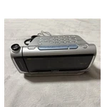 Timex XB8U Digital Projection Clock Radio Am/fm Battery Backup Silver/black. Fixed Price $50.00.