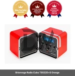 Brionvega Radio Cubo TS522D+S Orange 50TH Anniversary Limited Edition. Fixed Price $798.87.