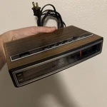 Vintage General Electric 7-4625A Digital Alarm Clock Radio Am/fm Woodgrain. Fixed Price $19.99.