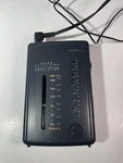 Ge Portable Pocket Am/fm Radio W/ Headphones With Belt Clip 7-1637A Tested. Fixed Price $20.00.