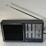 Vintage Portable Radio Tv Sound Wb/am/fm Band 7-2945A Tested Works. Fixed Price $16.20.