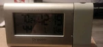 Oregon Scientific RMR606HGPA Ceiling Wall Projection Alarm Clock Weather Station. Fixed Price $28.00.