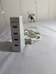 Bauhn 30W Charging Station 4 Port Usb-a Desktop Charger AT1052. Fixed Price $16.74.