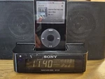 Sony ICF-C1IP Dream Machine Am/fm Clock Radio W/ipod Speaker Dock. Works, As Is!. Fixed Price $26.00.