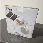 Ihome Powerclock IBT235W Bluetooth Digital Radio W/ Dual Usb, White. Fixed Price $30.00.