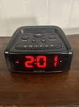 Acurite Big & Loud Alarm Clock #13019 Used Working Fast Shipping Black/red. Fixed Price $17.99.