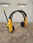 Vintage Old Stock Optimus Sports Stereo Mate Am/fm Headset Radio 12-916A. Fixed Price $19.99.