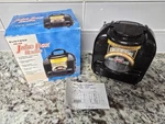 Retro Style Suntone Novelty Am/fm Radio RR5900 Jukebox Shaped Black Tested/works. Fixed Price $27.95.