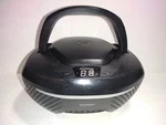 Sylvania Bluetooth Boombox Radio Am Fm SRCD202-DG-BT-EO Tested. Fixed Price $20.00.
