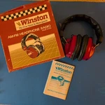 Vintage Winston Motorsports Am/fm Headphone Radio Tested Works! #22882 Mint. Fixed Price $23.75.