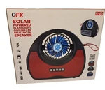 Qfx R-40 Multi-functional Fm Radio +bluetooth+usb/sd/aux+flashlight+cooling Fan. Fixed Price $20.89.