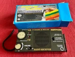Nippon Dynamo Solar & Battery Radio Receiver Am/fm Black New Untested. Fixed Price $10.00.