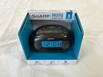 Sharp SPC500A Ascending Alarm Digital Clock Lcd Display Compact Travel Battery. Fixed Price $9.95.