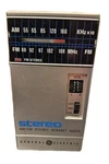 General Electric Stereo Portable Am/fm Radio Headset Vintage Model 7-1600C Works. Fixed Price $18.00.