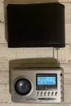 Sharper Image Travel Soother 20 Radio Alarm Clock SI621 W/ Case No Power Adapter. Fixed Price $59.99.