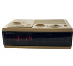 Sony Dream Machine ICF-C3W Alarm Clock Am/fm Radio Woodgrain Tested Works. Fixed Price $29.99.