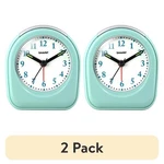 Sharp 2-PACK Mint Small Travel Alarm Clock Battery Operated Quartz Analog. Fixed Price $9.46.