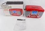 Crosley Corsair Clock Radio & Cd Player Bluetooth CR612D-RE. Fixed Price $40.00.