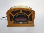 Rca Victory Clock Radio Vintage-looking Am/fm Battery Backup 9 Wide 6 Tall. Fixed Price $29.90.