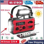 100000MAH Emergency Solar Hand Crank Weather Radio Power Bank Charger Led Torch. Fixed Price $39.99.