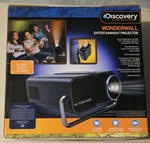 Wonderwall Discovery Expedition Entertainment Projector 120" Screen New Box. Fixed Price $19.99.