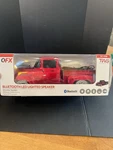 Qfx BT-1956 Bluetooth Led Truck Speaker Red Fm Radio Usb Rechargeable. Fixed Price $21.00.