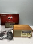 Sangean WR-11SE Am/fm Wooden Cabinet Receiver 40TH Anniversary New Open Box. Fixed Price $85.00.