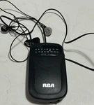 Rca Portable Am/fm Stereo Radio RP1610B Tested -works. Fixed Price $15.00.