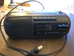 Panasonic RC-X160 Clock Radio Cassette Tape Player-parts Only. Fixed Price $19.95.