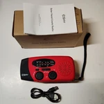 Solar Radio Hand Crank Led Flashlight Multifunctional Emergency Camping. Fixed Price $14.99.
