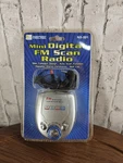 Nextex NX-501 Fm Pocket Radio Silver Auto Scan Earphones Belt Clip. Fixed Price $11.24.