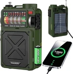RE40 Portable Shortwave Radio Fm/am/sw/wb Receiver, 4000MAH Retro Emergency. Fixed Price $68.52.