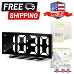 Led Digital For Bedroom, Plug In Clocks With Dual Alarm/snooze/te.... Fixed Price $18.04.