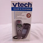Vtech VT1122 Corded Caller Id Telephone 3-LINE Lcd Display Gray New Box. Fixed Price $29.99.