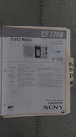 Sony ICF-S76W Service Manual Original Repair Book Receiver Radio 4 Band Tap Tune. Fixed Price $25.00.