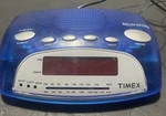 Vintage Timex Blue Nature Sounds Model T235L Am/fm Alarm Clock Radio Read. Fixed Price $19.99.