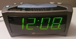 White Westinghouse Model WCR-11211 Dual Alarms Pre-owned (h). Fixed Price $20.87.