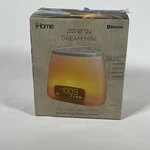 Ihome Zenergy IZBT7 Bluetooth Alarm Clock Light Sound Therapy Dual. Fixed Price $34.99.