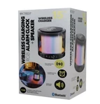 Wireless Charging Rbg Alarm Clock + Bluetooth Speaker Led Display. Fixed Price $24.99.
