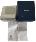 Brookstone Alarm Clock Touchscreen Diecast Temperature Date Clear Lcd Battery. Fixed Price $29.95.