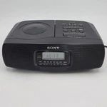 Sony ICF-CD820 Player Am/fm Radio Alarm Clock Black Tested Works See Video. Fixed Price $24.95.