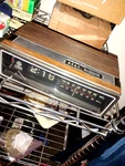 Vintage General Electric Clock Radio Walnut Grain Finish Model 7- 4305A Retro. Fixed Price $75.00.