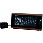 Seiko Clock Alarm Radio Wave Ac Type Digital Monthly Calendar. Fixed Price $97.88.