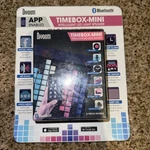 Divoom Timebox-mini Smart Speaker With Led Lights Black. Fixed Price $25.00.