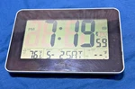 Skyscan Wall Desktop Atomic Clock Model: 88909 Large Automatic Indoor Temp. Fixed Price $40.00.