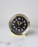 Vintage Equity By Crosse Wind-up Bell Brass Metal Case Analog Alarm Clock. Fixed Price $17.86.