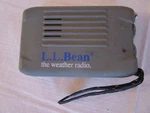 L.l. Bean Weather Radio I36WEA-1 *works. Fixed Price $12.00.