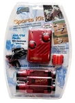 Vintage Sakar Sports Kit Binoculars Am/fm Radio Blue Headphones, 6+. Fixed Price $28.00.