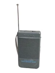 Vintage Shack Crystal-controlled Pocket Weatheradio Alert 12-143B. Fixed Price $19.99.