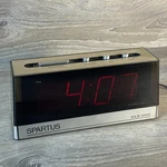 Vintage Spartus Solid State Led Digital Alarm Clock 526N Snooze Smoked Lens. Fixed Price $18.95.